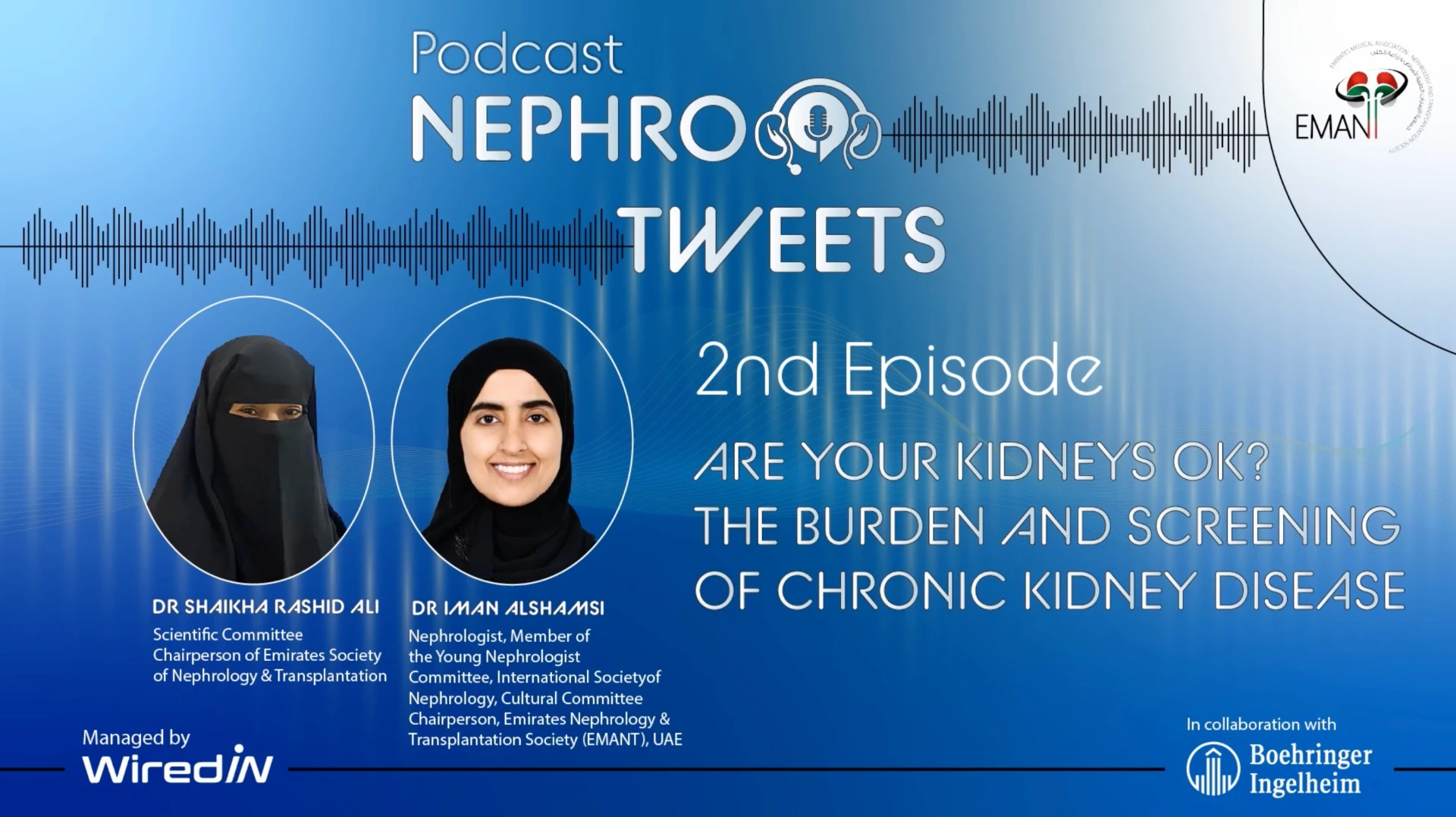 Title card for episode 2: Are Your Kidneys OK? The Burden and Screening of Chronic Kidney Disease