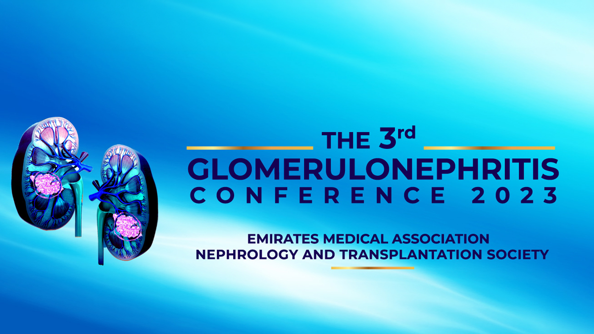 3rd Glomerulonephritis Conference 2023, 12 to 14 May 2023: EMANT congress key visual