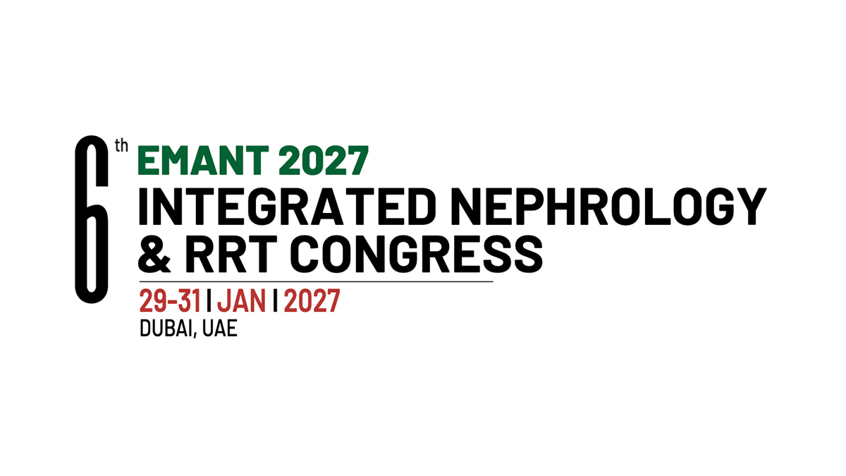 6th Integrated Nephrology & RRT Congress key visual