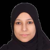 Portrait of Dr Amna Khalifa Alhadari, faculty member